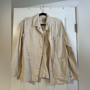 Everlane Chore Jacket in Bone - size M
